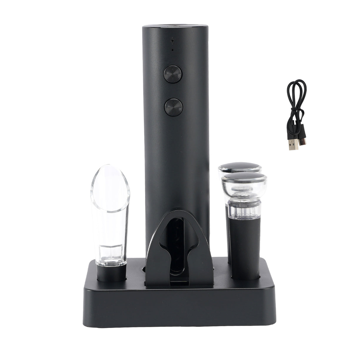 EC-A-BS Lithium-ion Rechargeable Electric Bottle Opener Electric Wine Opener