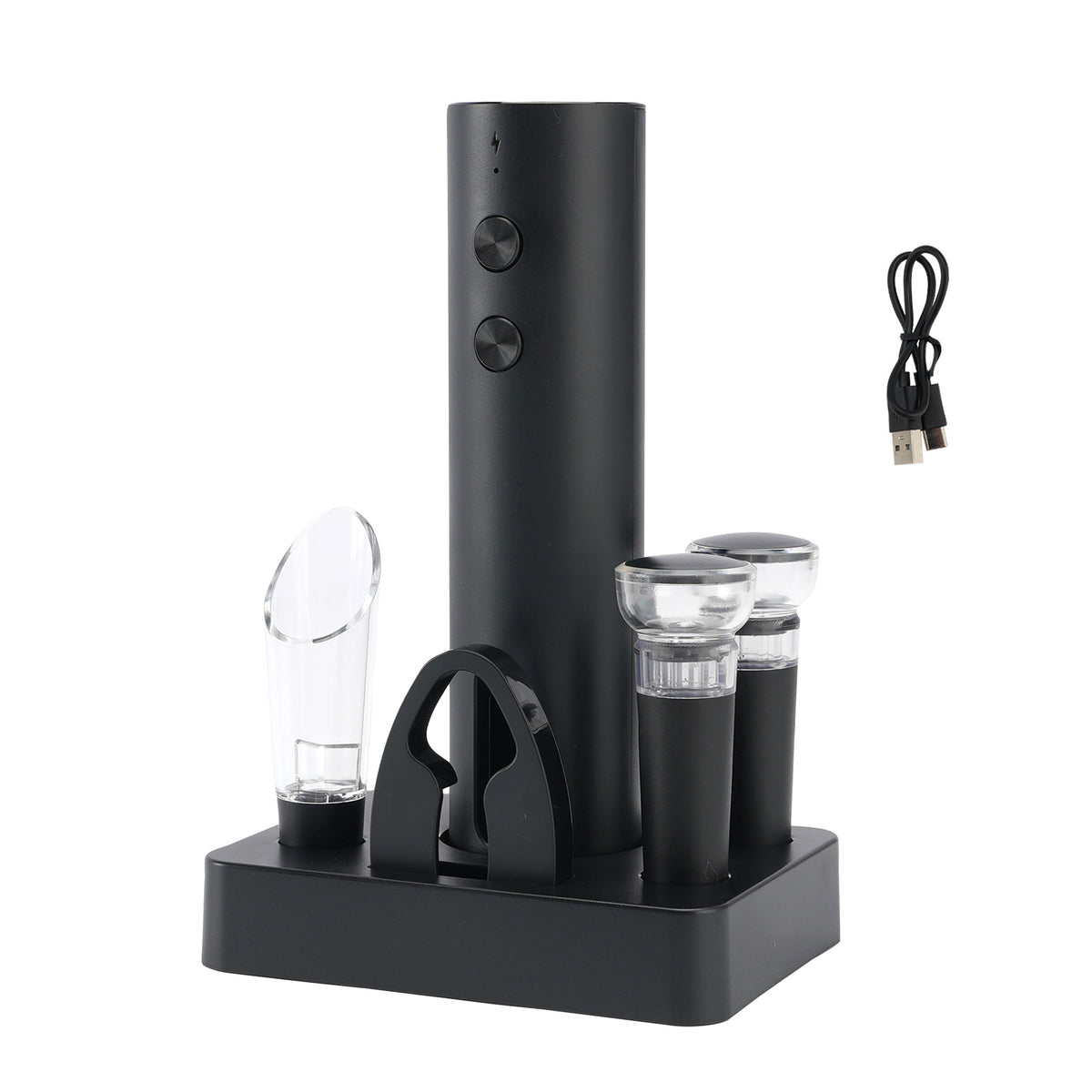 EC-A-BS Lithium-ion Rechargeable Electric Bottle Opener Electric Wine Opener