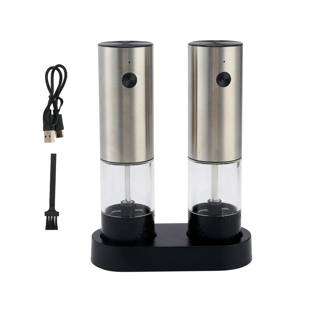 EG-B-BS Electric Grinder Electric Salt and Pepper Grinder Set Led Home Kitchen