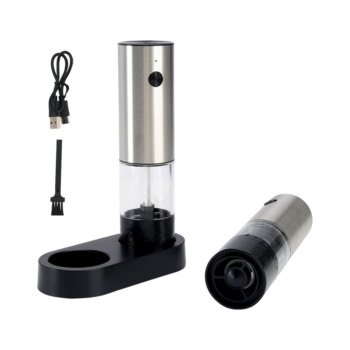 EG-B-BS Electric Grinder Electric Salt and Pepper Grinder Set Led Home Kitchen