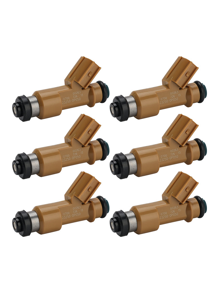 6Pcs Fuel Injector For Toyota 4REIZ GRX12 GRS18 2005-2010 23250-0P050