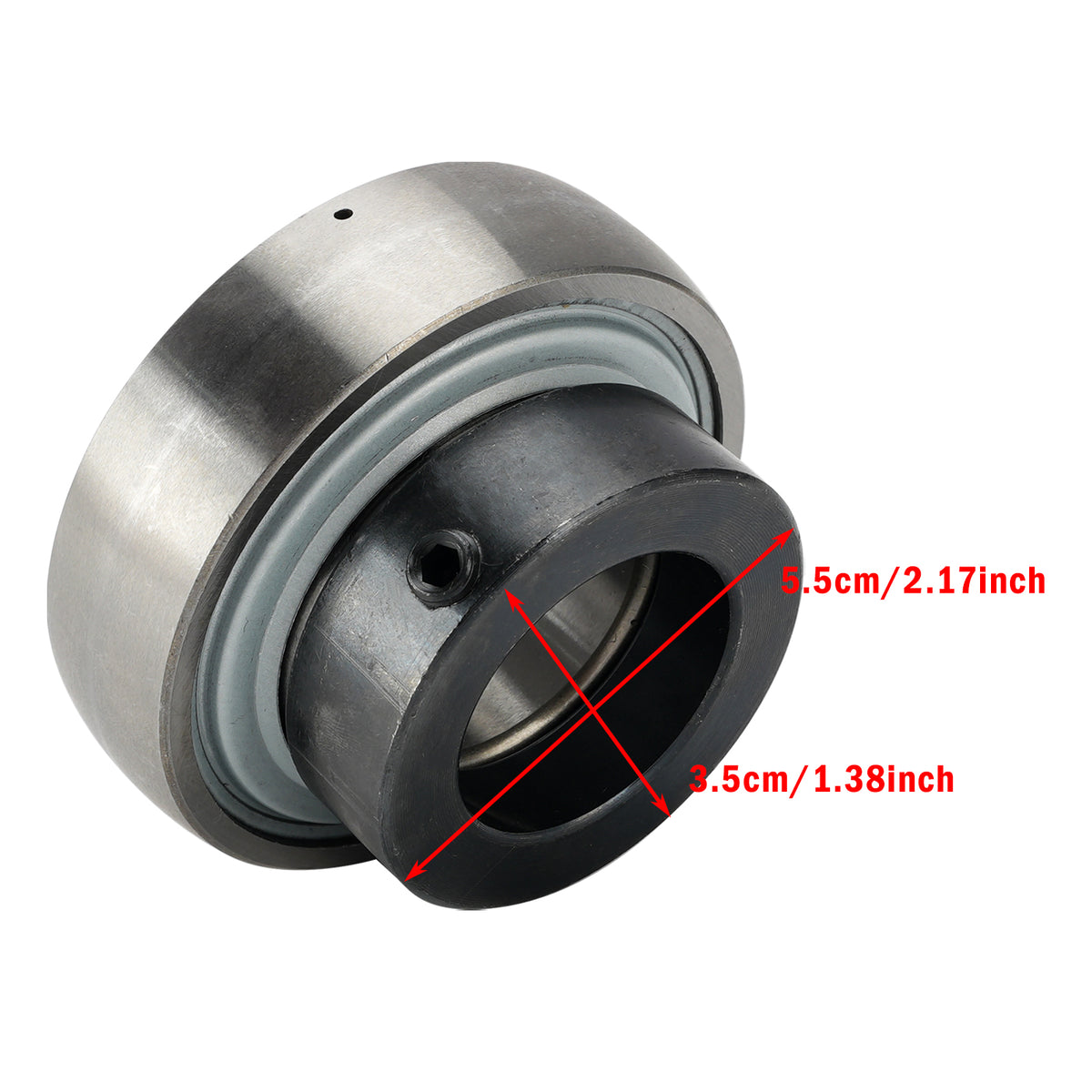 GN106KRRB WP66497 184647C91 86575514 1-3/8" Insert Bearing With Lock Collar