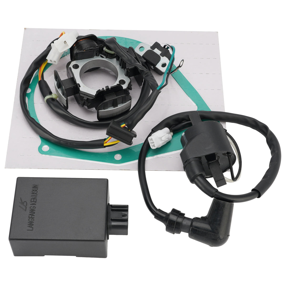 Stator Ignition Coil CDI Box Gasket For Suzuki DR-Z125 DRZ125L DRZ125M 03-2026