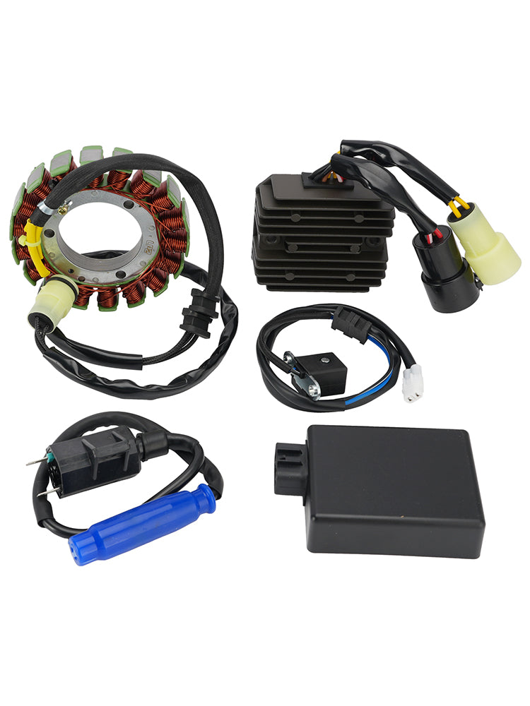 Stator Regulator CDI Box Ignition Coil For Kawasaki Prairie 400 KVF400 1999-02