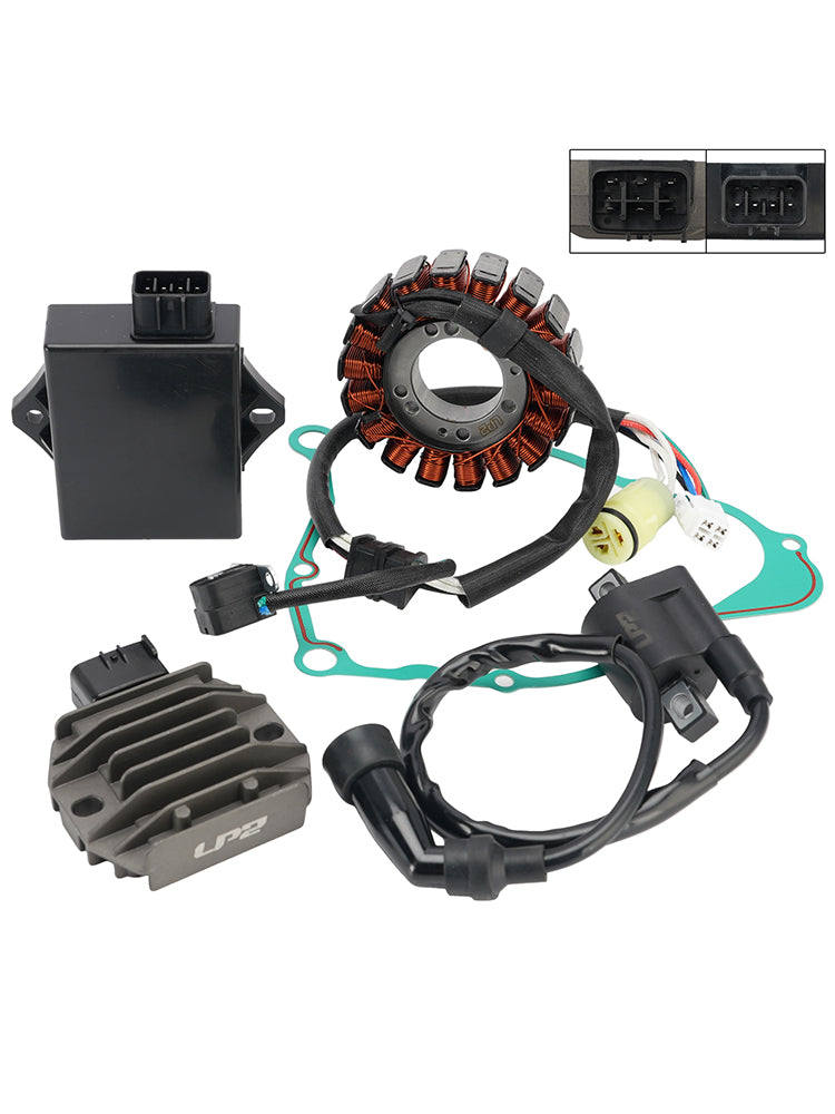 Stator Regulator CDI Box Ignition Coil For Yamaha Bear Tracker 250 YFM250X 01-04