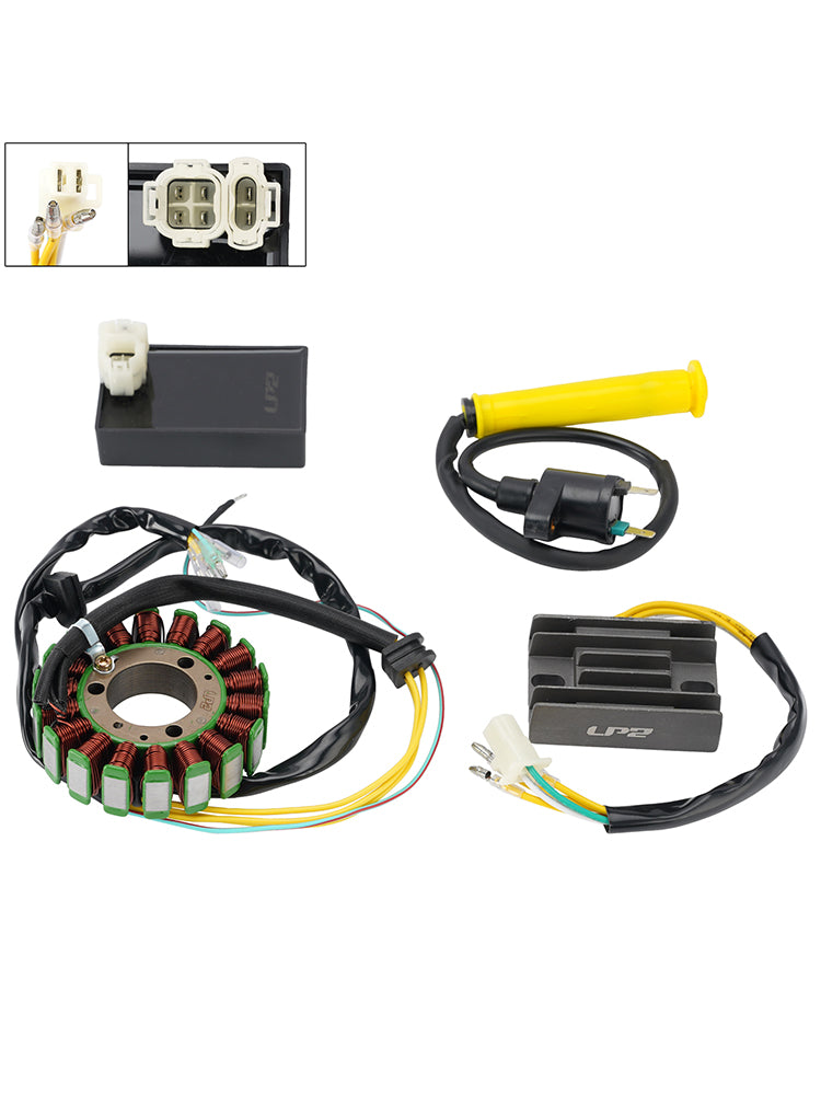 Stator Regulator CDI Box Ignition Coil Kit For Honda XLR250R MD22 1990 1991 1992