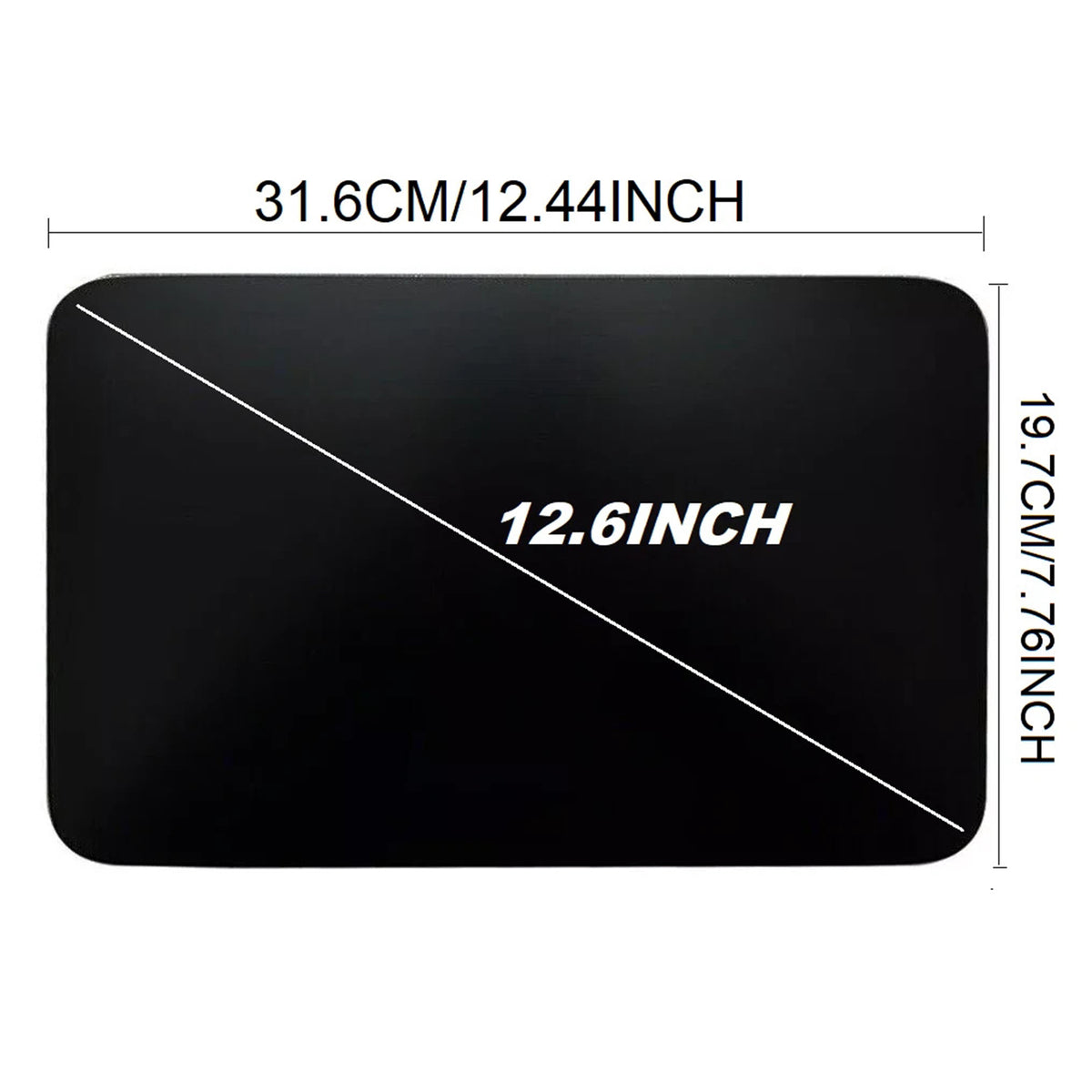 Rear Seat Screen 85100044 12.6" LCD & Protect Cover Kit For 21-24 Suburban Yukon