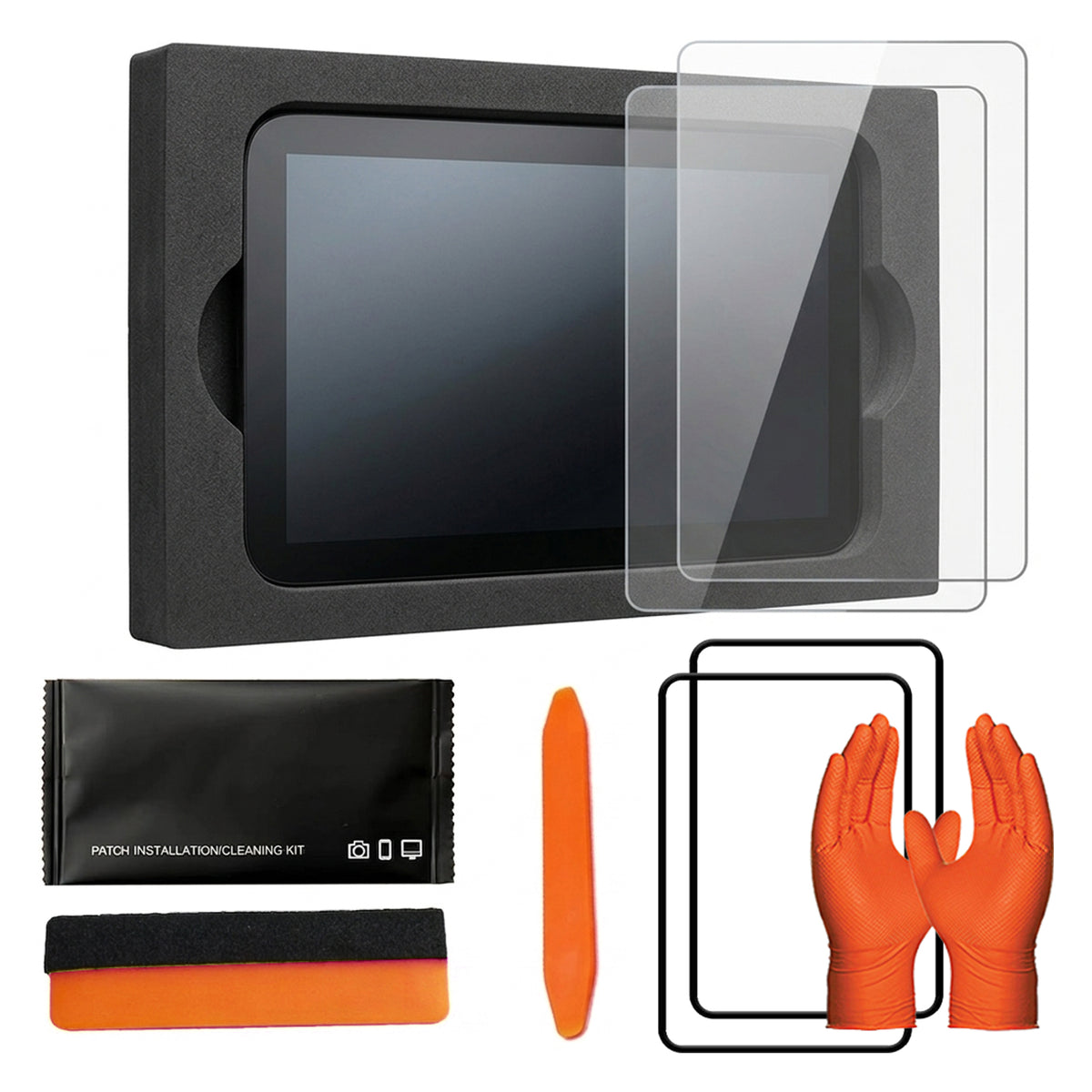 Rear Seat Screen 85100044 12.6" LCD & Protect Cover Kit For 21-24 Suburban Yukon