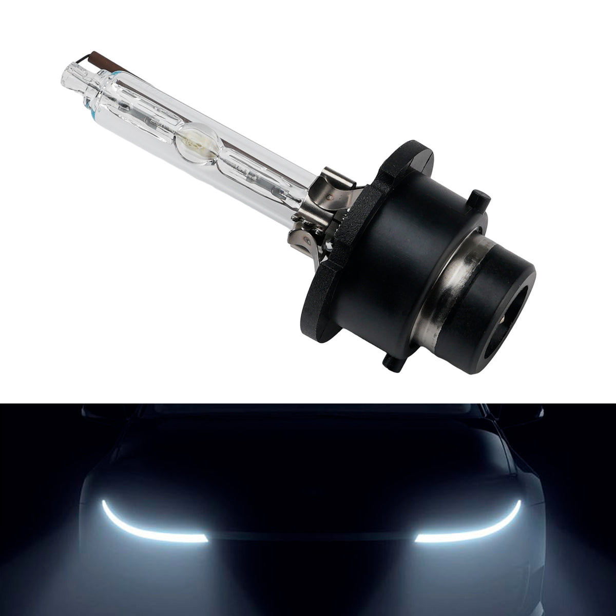 Car Light HID Xenon Headlight Bulb D2S 85V 35W 4300K For HELLA 8GS 358626011