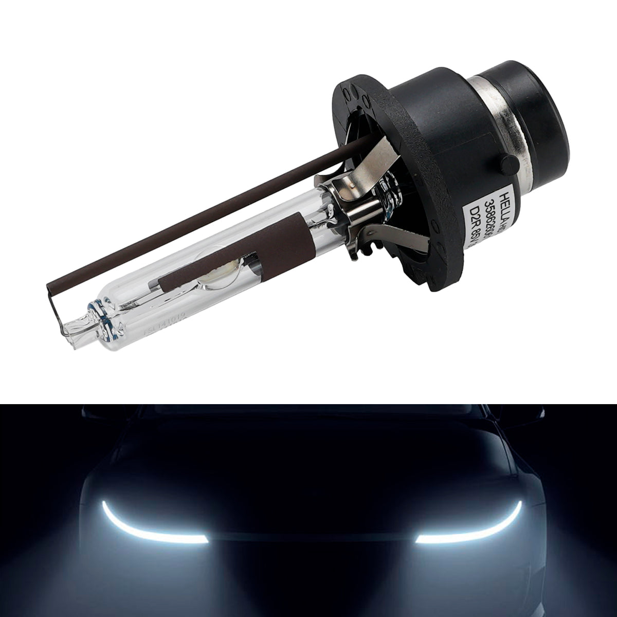 Car Light HID Xenon Headlight Bulb D2R 85V 35W 4300K For HELLA 8GS 358626061