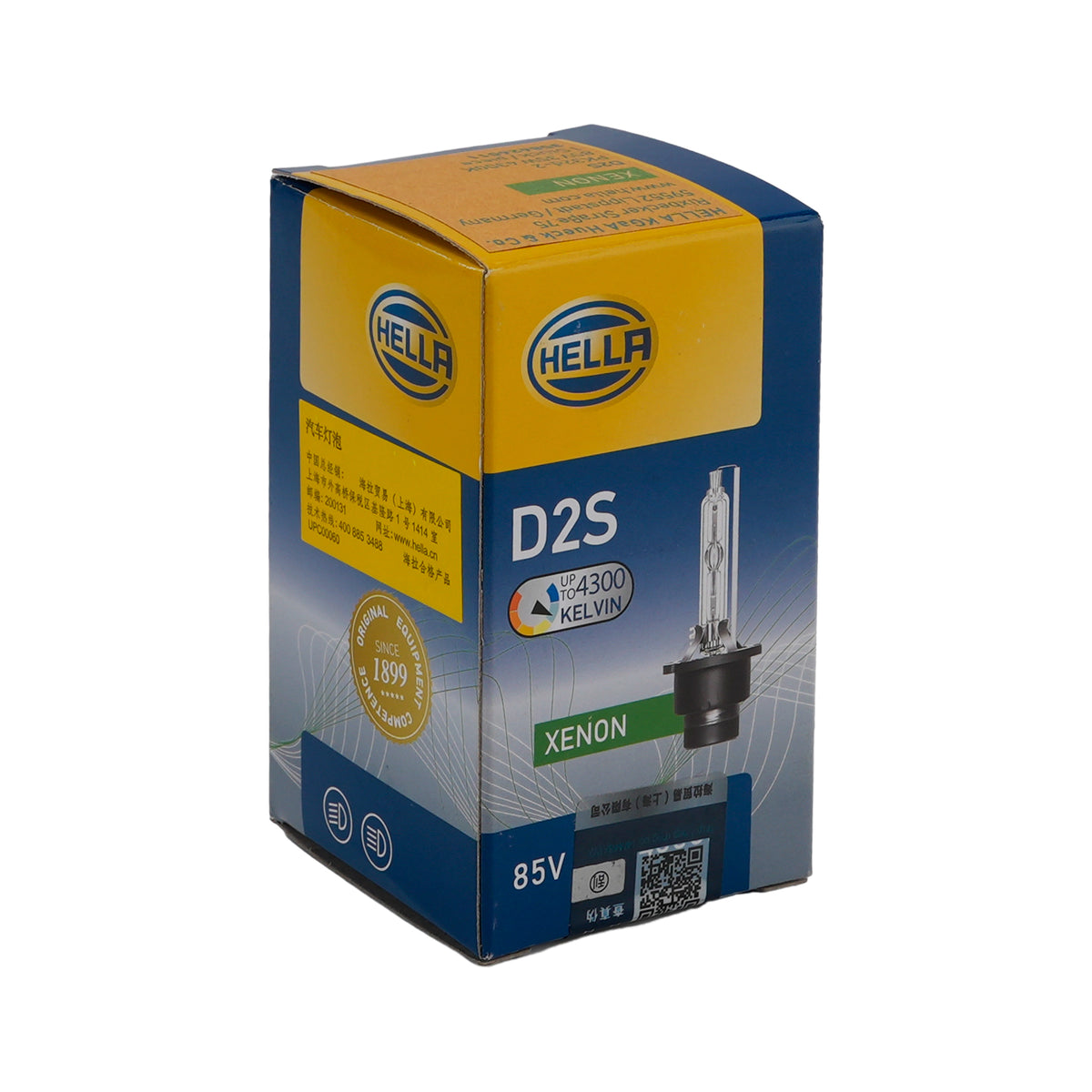 Car Light HID Xenon Headlight Bulb D2S 85V 35W 4300K For HELLA 8GS 358626011