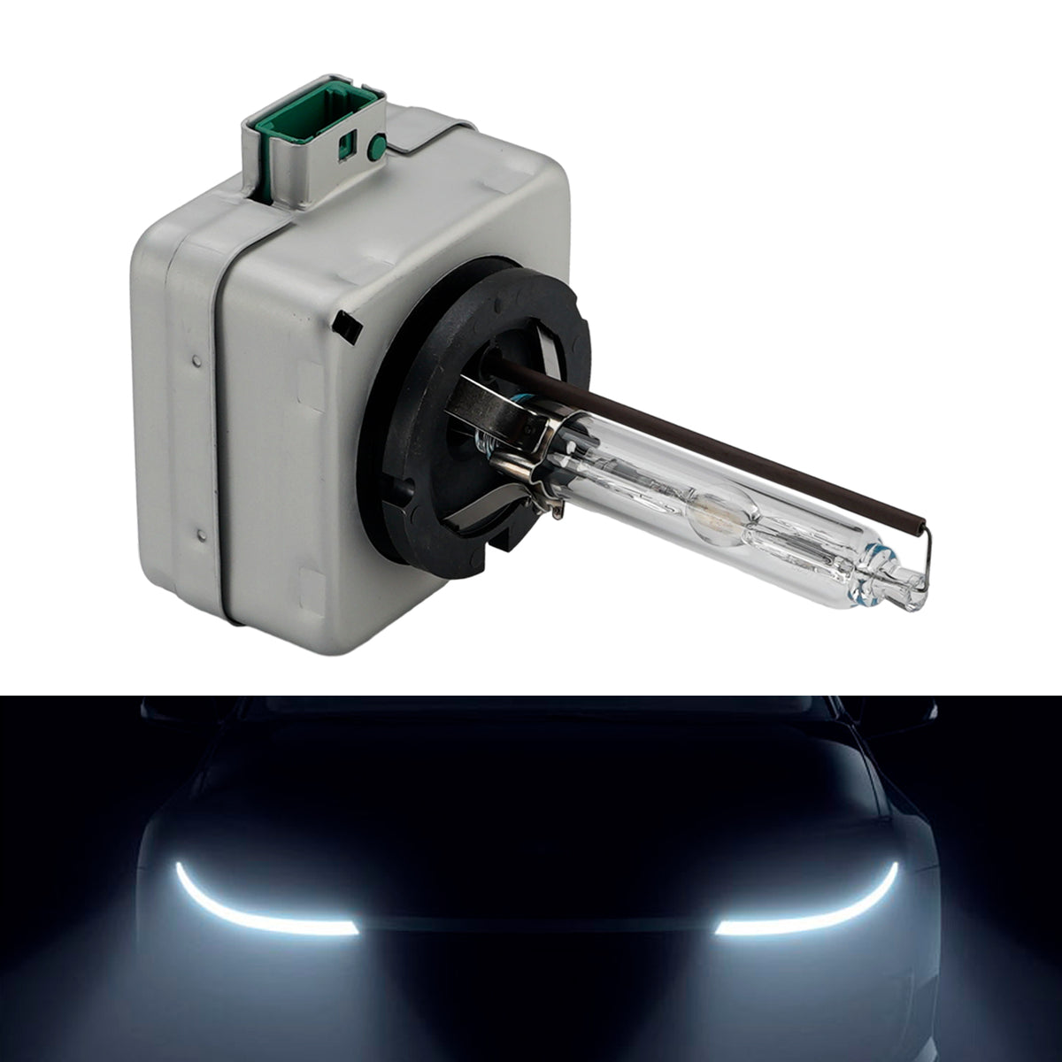 Car Light HID Xenon Headlight Bulb D3S 42V 35W 4300K For HELLA 8GS 358626021