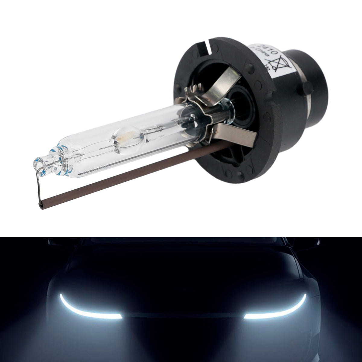 Car Light HID Xenon Headlight Bulb D4S 42V 35W 4300K For HELLA 8GS 358626031