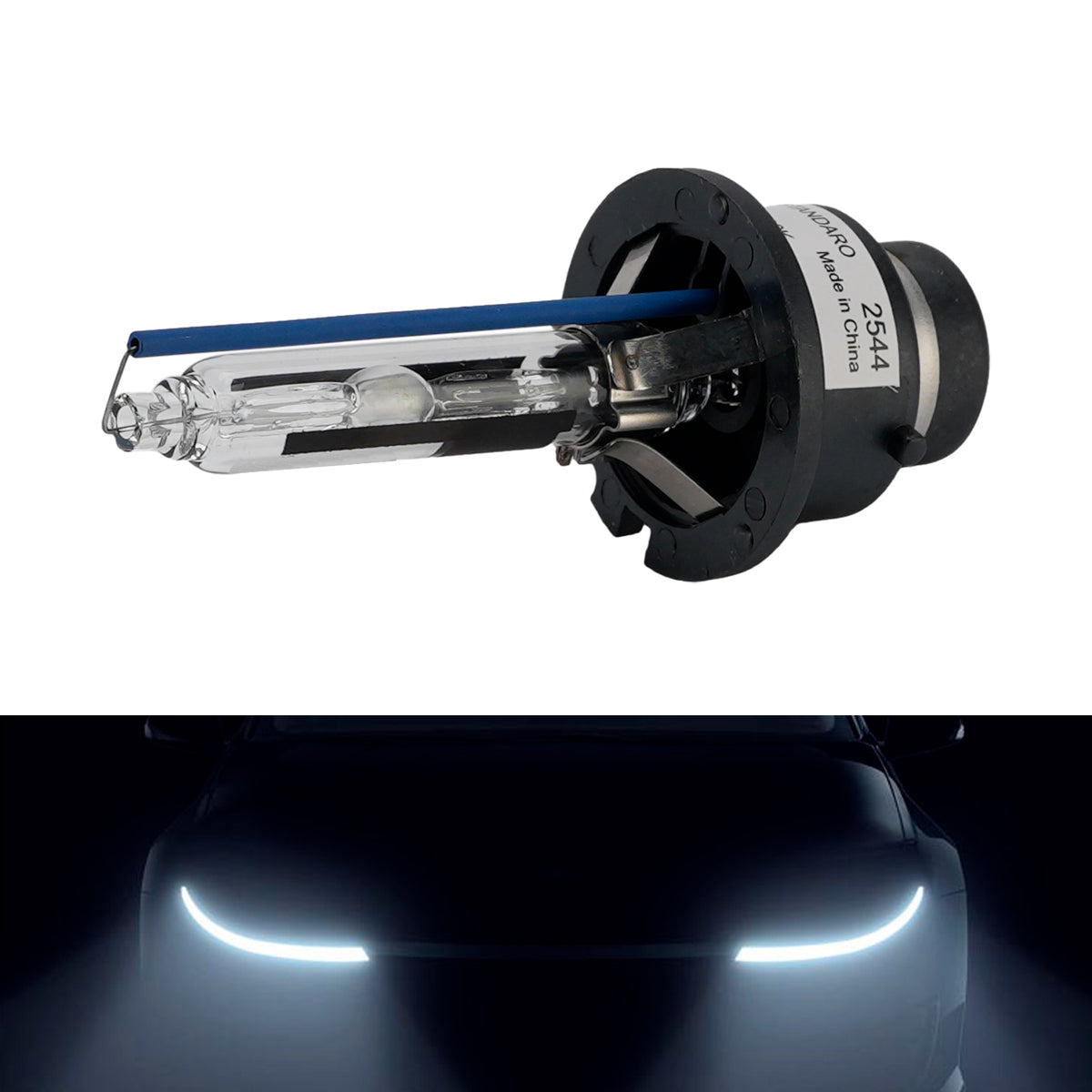 Car Light HID Xenon Headlight Bulb D2R 85V 35W 6000K For HELLA 8GS 358626201