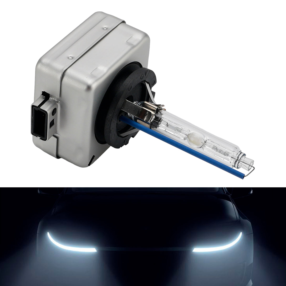 Car Light HID Xenon Headlight Bulb D3S 42V 35W 6000K For HELLA 8GS 358626161