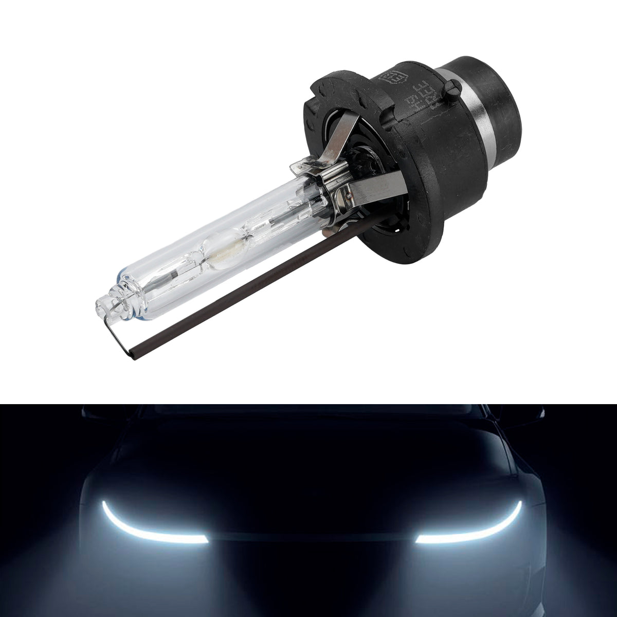 Car Light HID Xenon Headlight Bulb D4S 42V 35W 4300K For HELLA 8GS 178 560-841