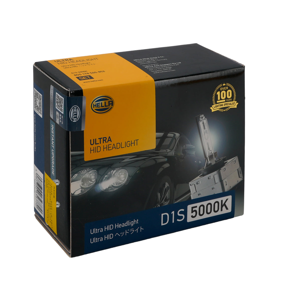 Car Light HID Xenon Headlight Bulb D1S 85V 35W 5000K For HELLA 8GS 178 560-852