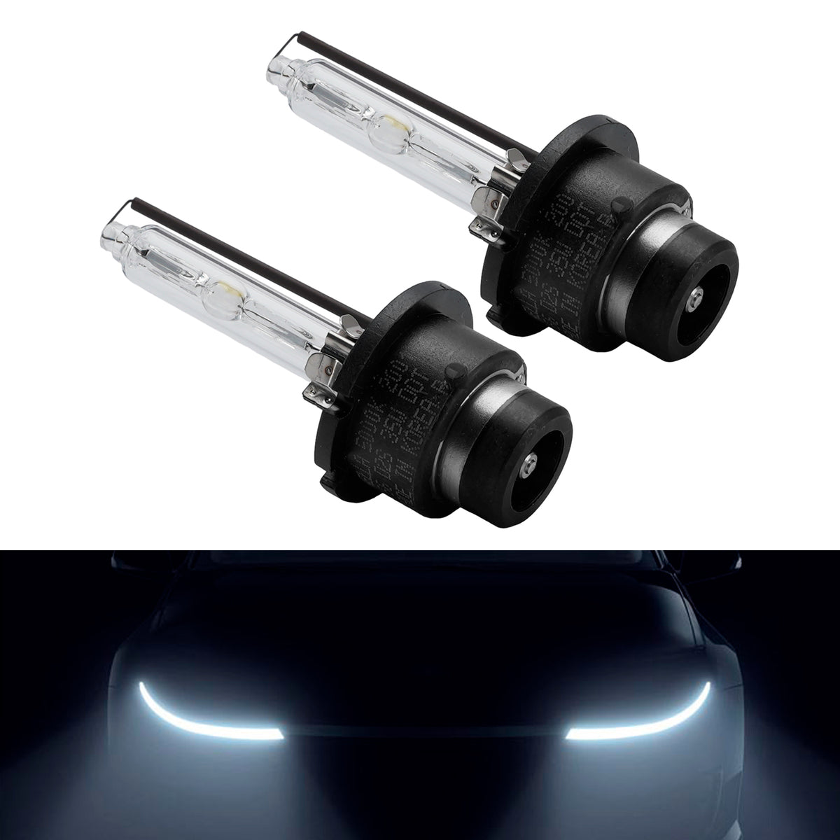 Car Light HID Xenon Headlight Bulb D2S 85V 35W 5000K For HELLA 8GS 178 560-862