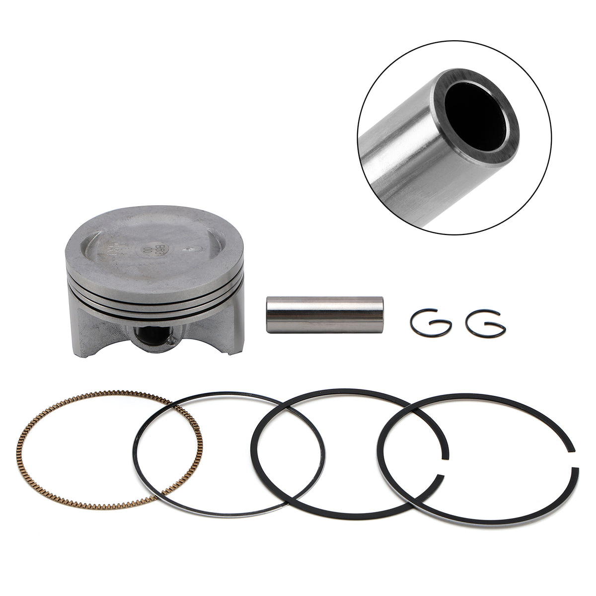 Piston Ring Rebuild Kit 74Mm 5Xt-11631-00 For Yamaha Xg250 Tricker 04-07 Xt250