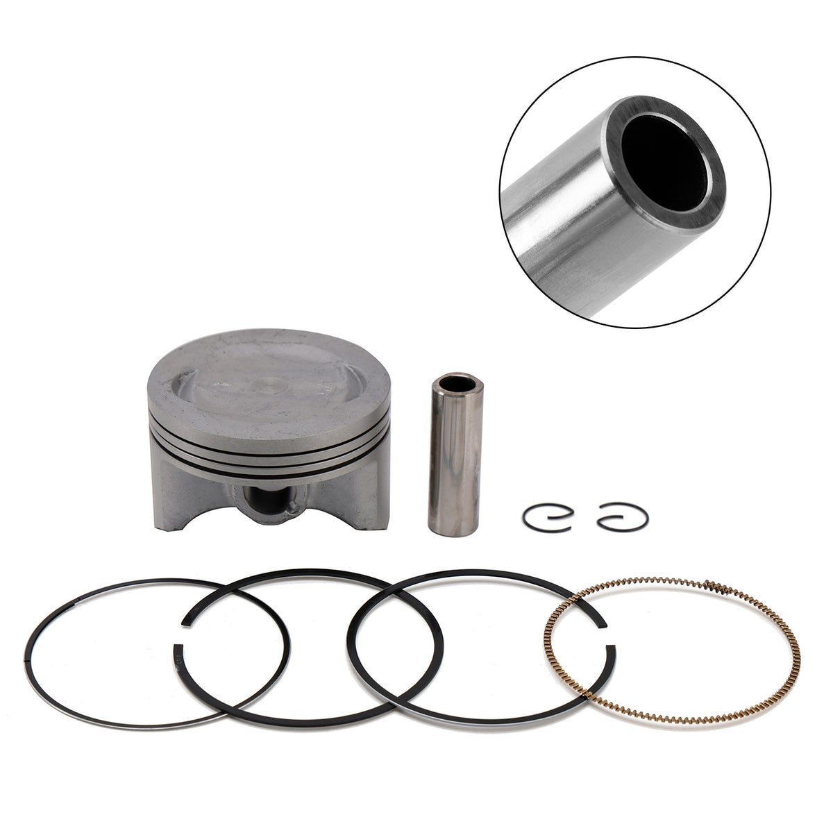 Piston Ring Rebuild Kit 74.75Mm 5Xt-11631-00 For Yamaha Xg250 Tricker 04-07 Xt