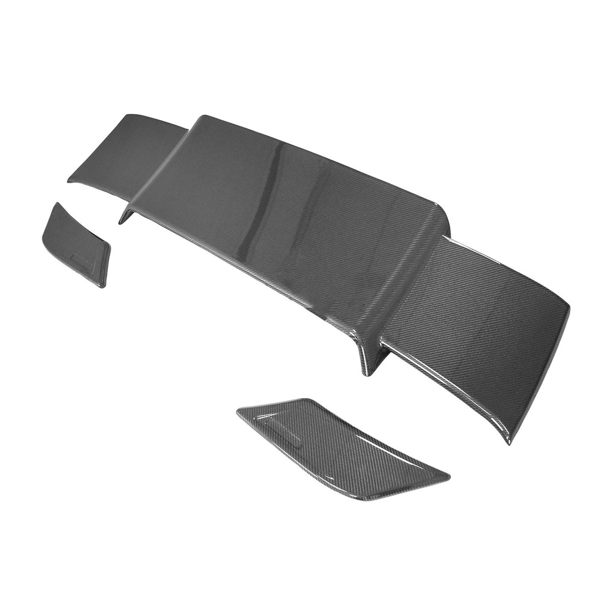 Carbon Fiber Rear Roof Spoiler Wing Fit Benz W463A W464 2019-2023 Brabus Style