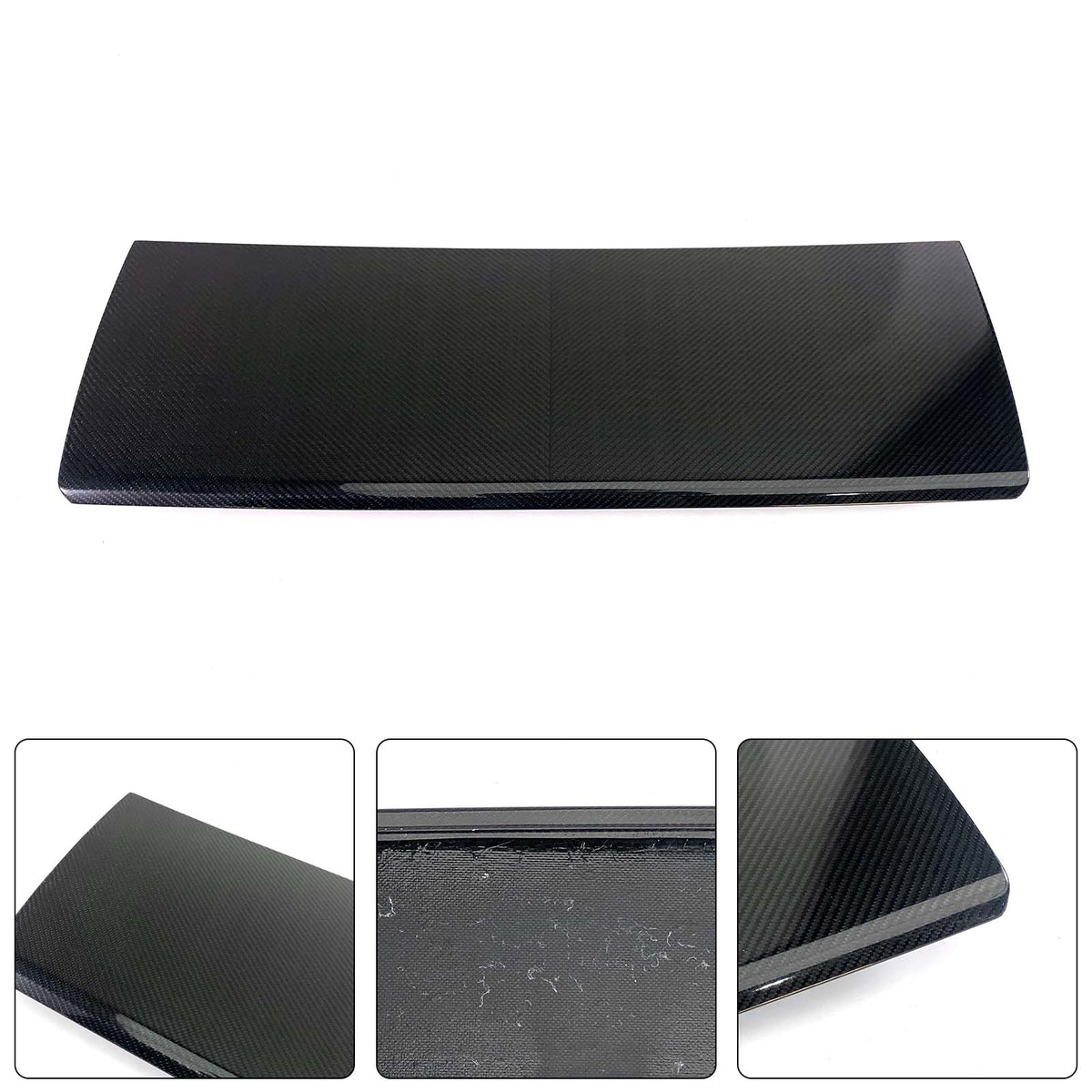 Carbon Fiber Rear Roof Spoiler Protective Board Fit Benz W463A W464 2019-2023