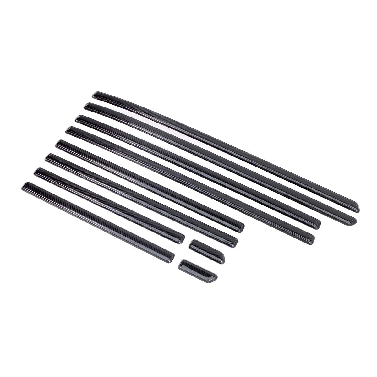 Real Carbon Door Body Side Molding Trim Fit Benz G Class W464 W465 2019-2026