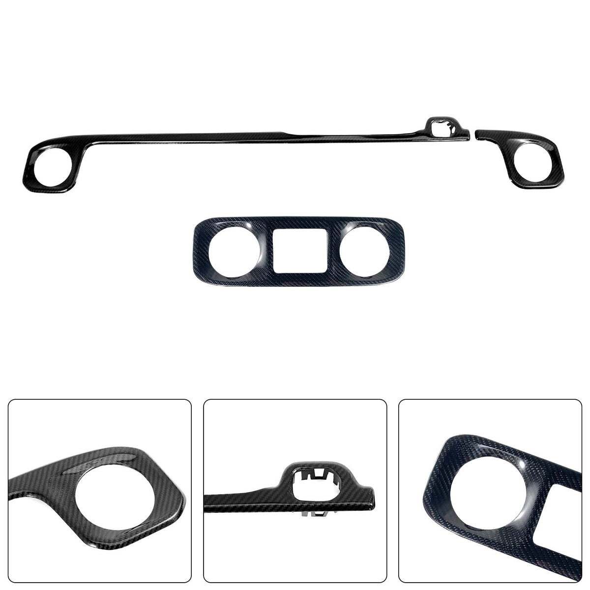 Center Console + Central Control Cover Fit Benz G-Class W463A W464 2019-2023