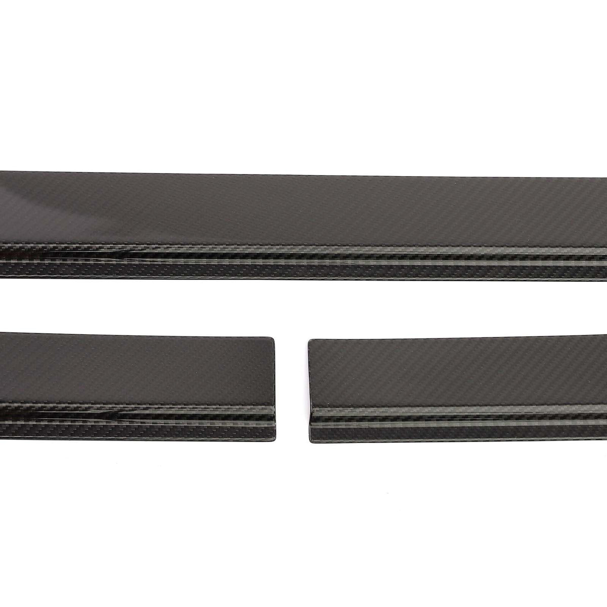 Carbon Fiber Outer Door Sill Plate Cover Trim Fit Benz W464 G500 2019-2023