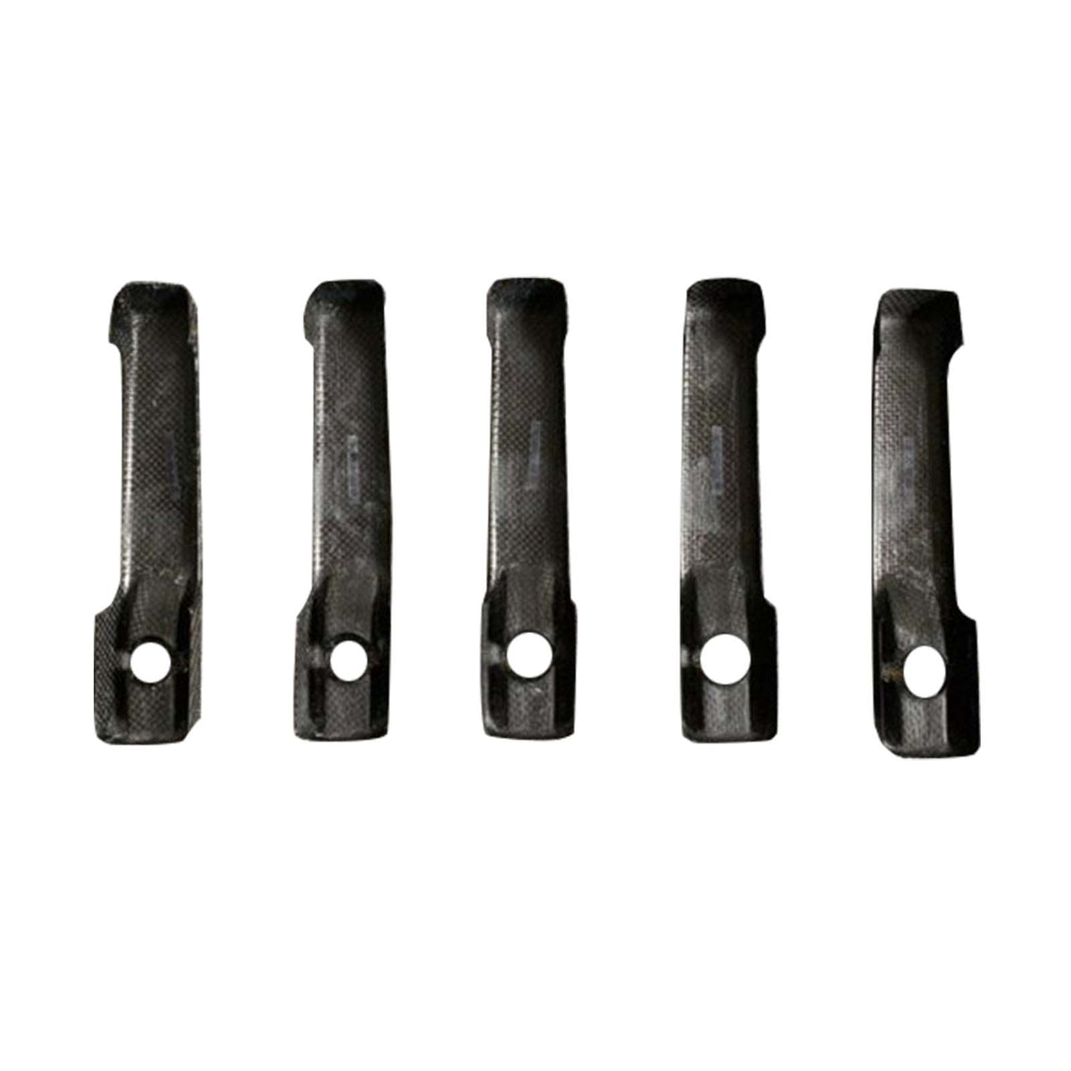 5PCS Dry Carbon Door Handle Cover Trim Fit Benz G Class W463A W464 2019-2023