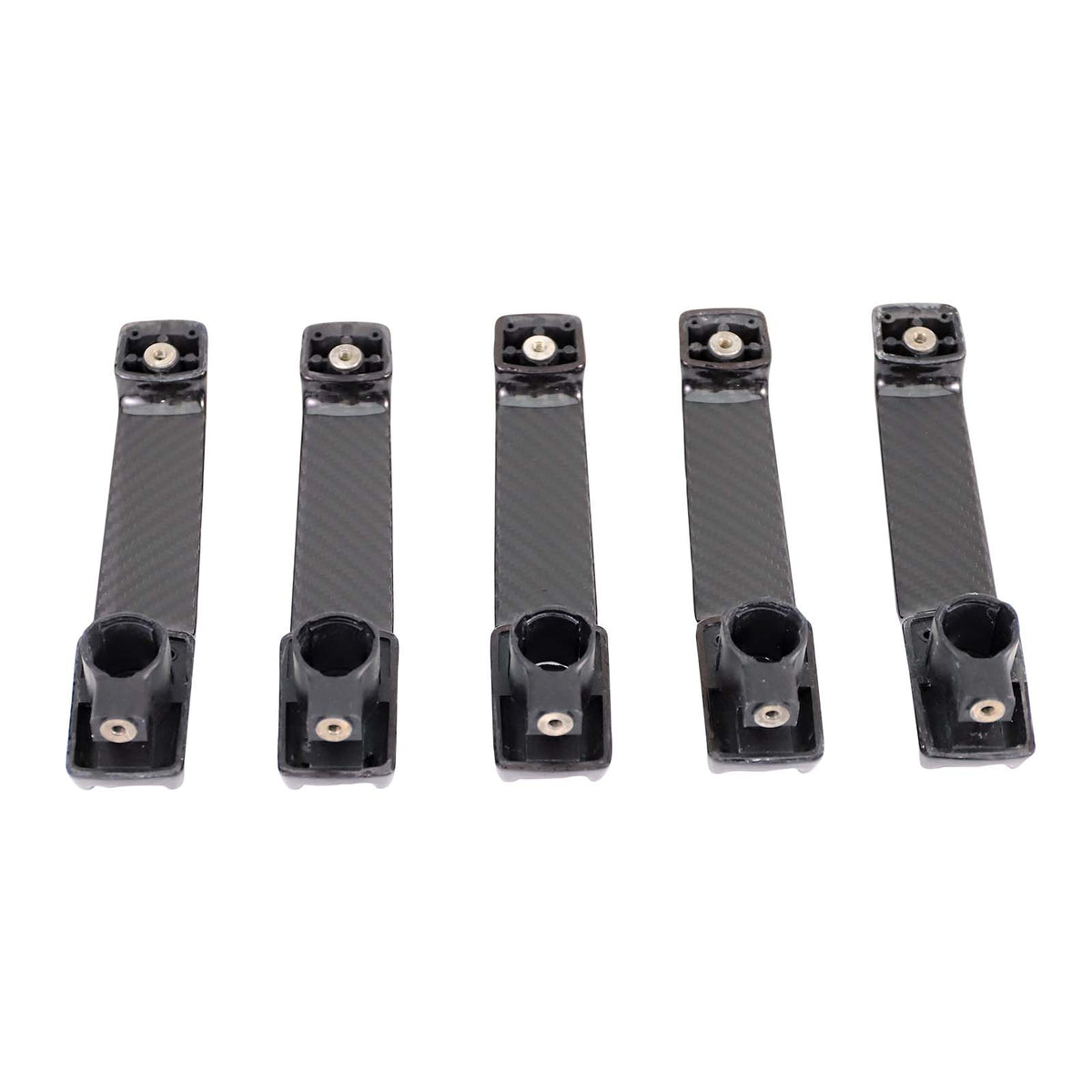 5PCS Carbon Fiber Door Handle Cover Trim Fit Mercedes G Class W464 2019-2023