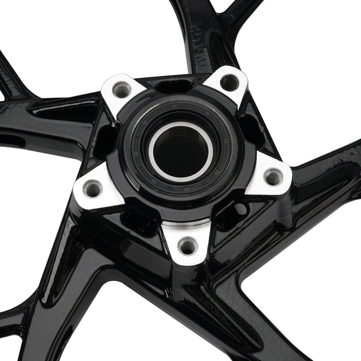 Front Wheel Rim Black 50122341AA For Ducati Panigale V4 2020-2026 V2 2022-2026