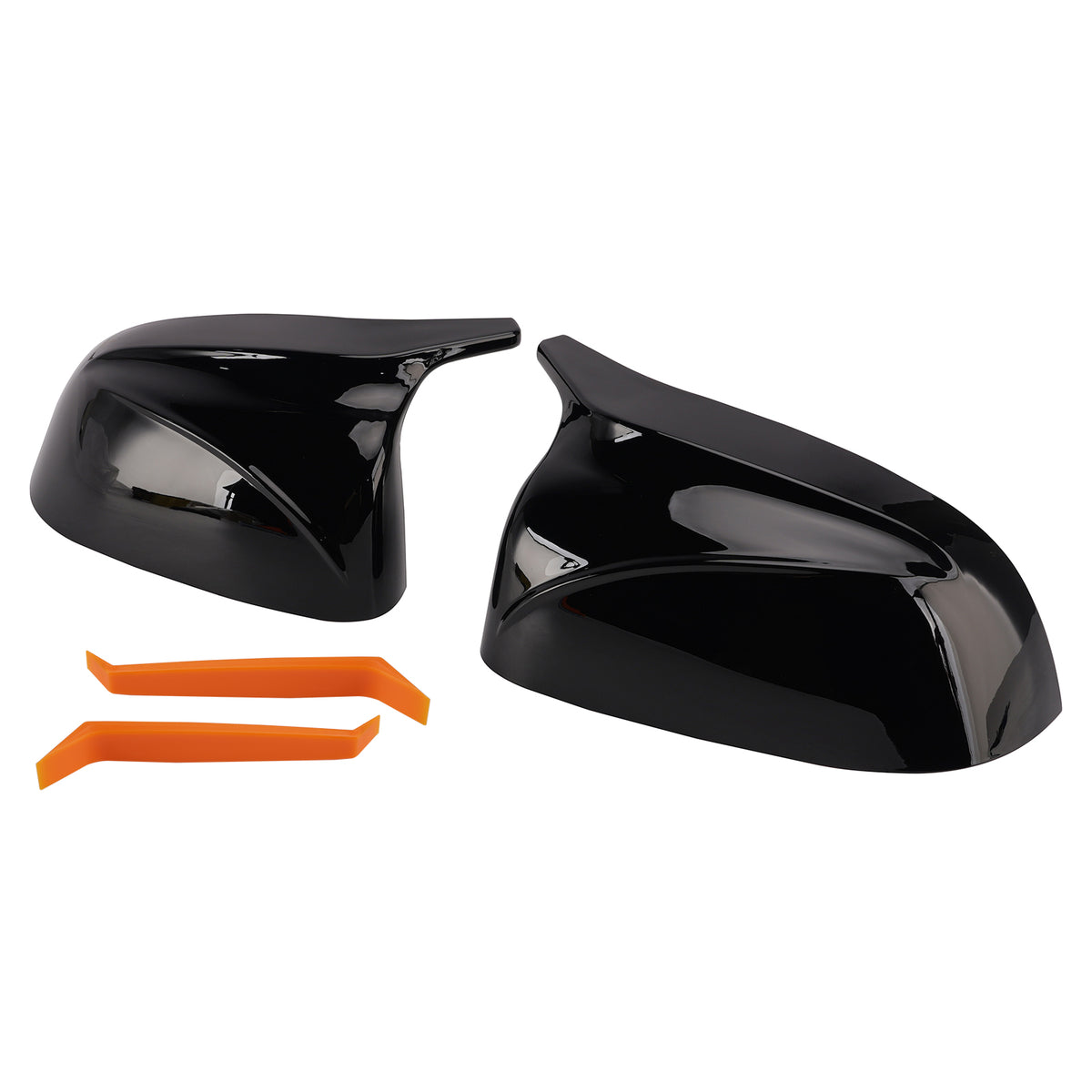Real Carbon Fiber Side Mirror Cover Cap For BMW X3 X4 X5 X6 X7 2018-2021