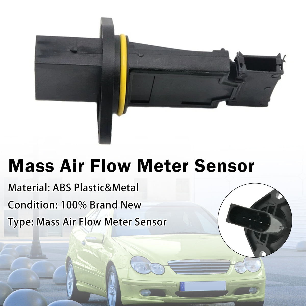 Mass Air Flow Meter Sensor For Mercedes Benz C-Klasse W203 2000-2007 6110940048