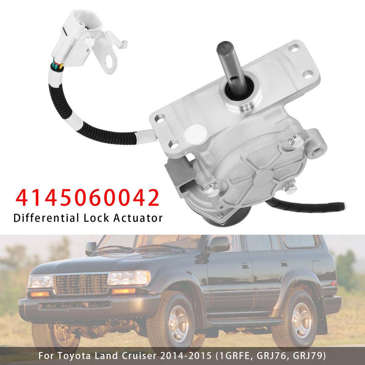 Rear Differential Lock Actuator 4145060042 For Lexus LX450 Land Cruiser