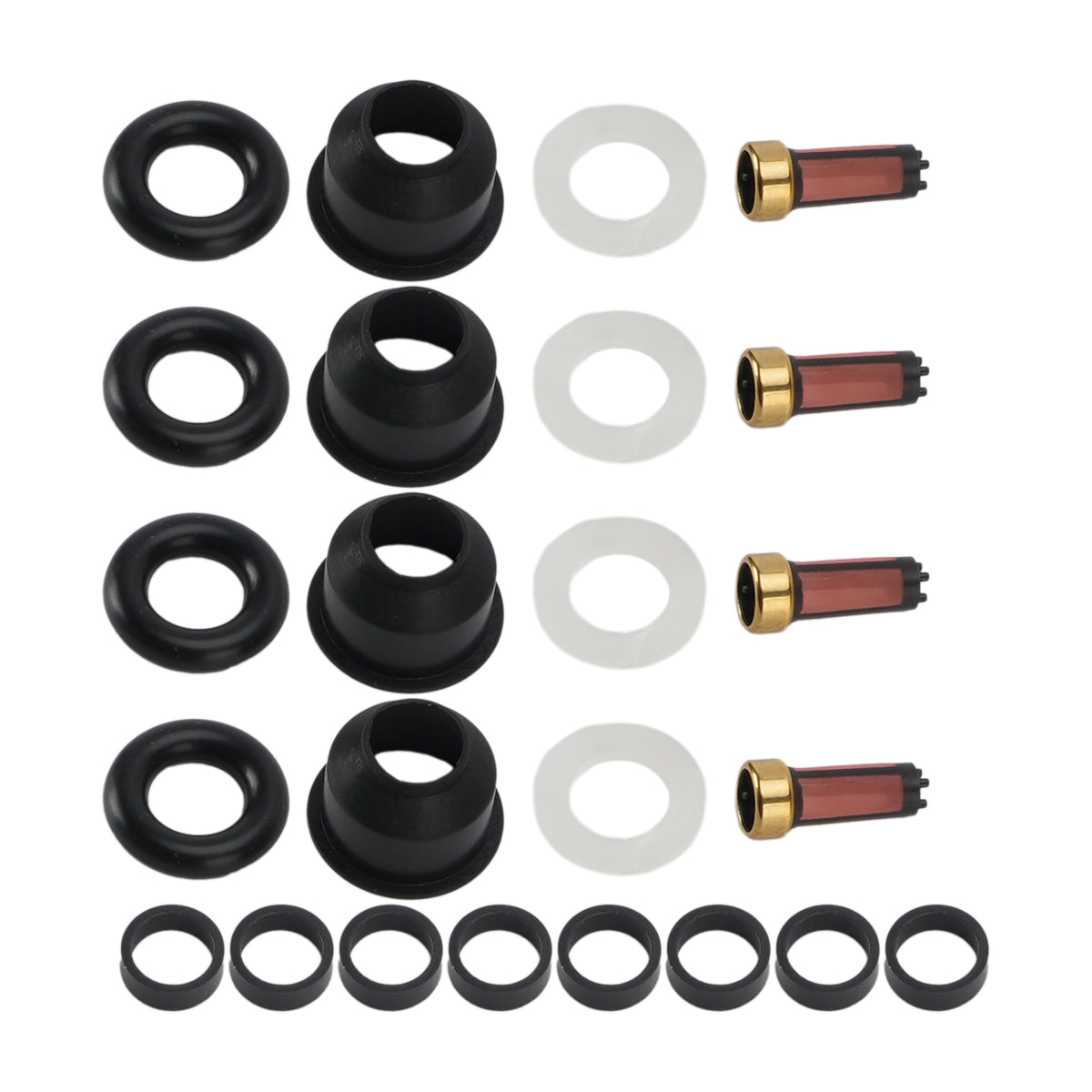 Fuel Injector Seal O-Ring 12633784 Fit Buick LaCrosse Regal 2.4L L4 2011-2016