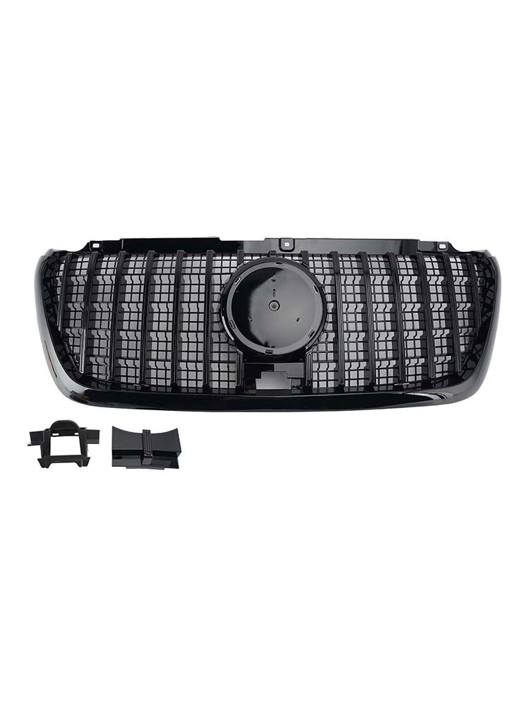 GT-Style Front Bumper Grill Grille Fit Mercedes Sprinter W907 W910 2018-2023