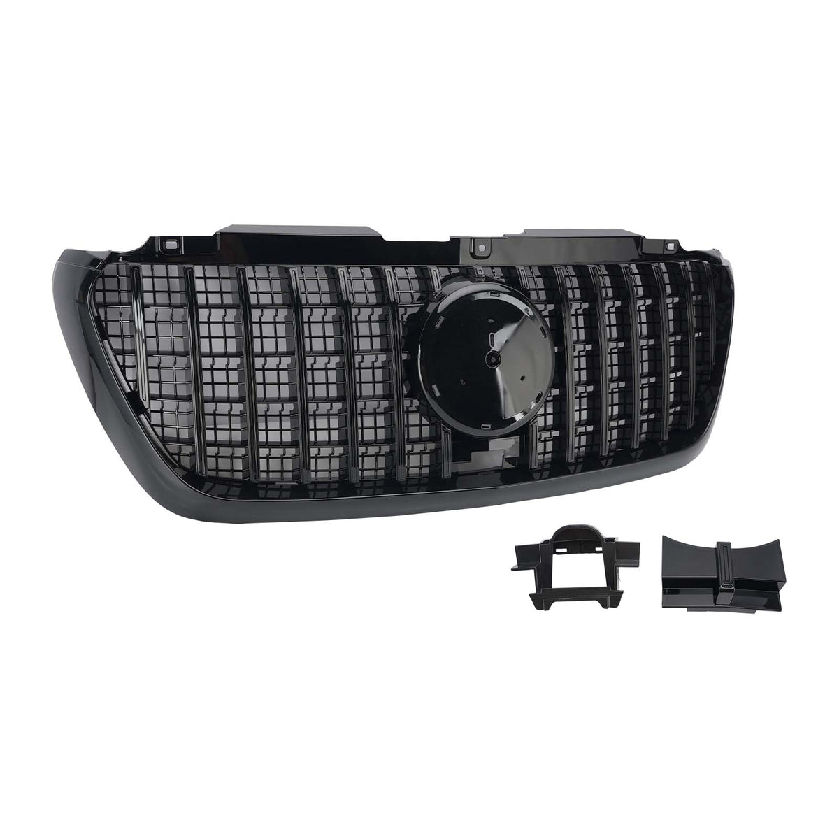 GT-Style Front Bumper Grill Grille Fit Mercedes Sprinter W907 W910 2018-2023