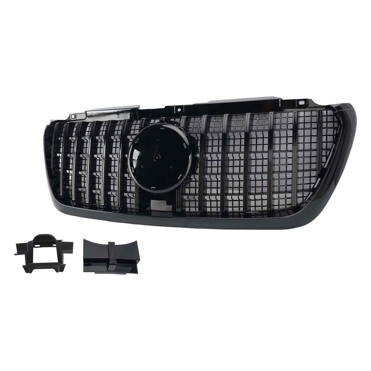 GT-Style Front Bumper Grill Grille Fit Mercedes Sprinter W907 W910 2018-2023