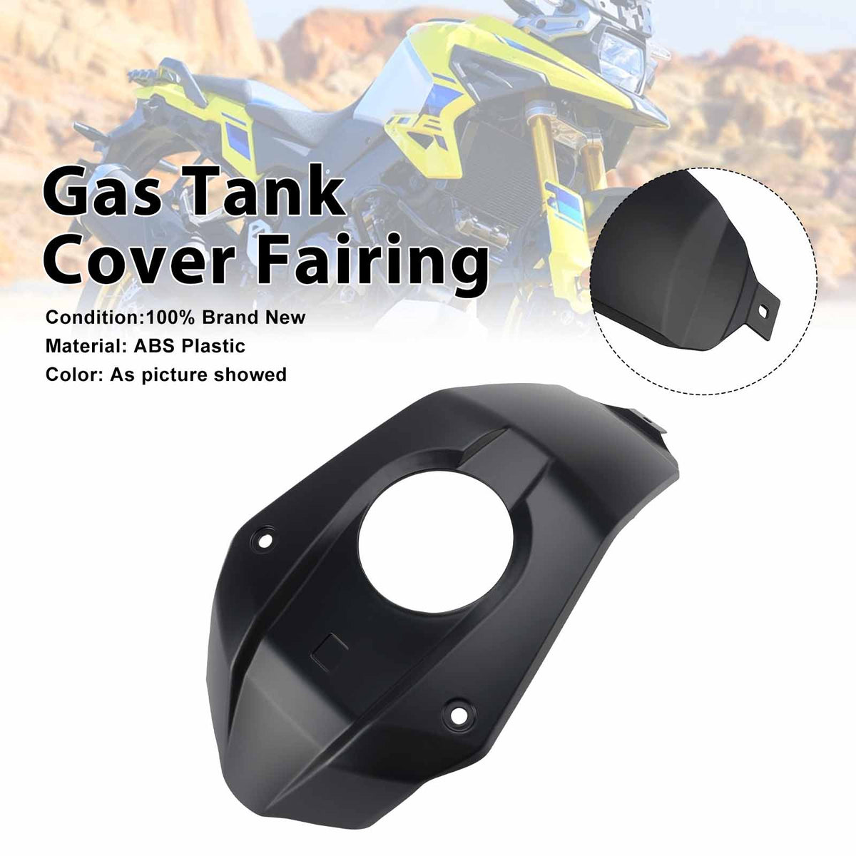 Gas Tank Cover Fairing For SUZUKI V-strom 1050 DL1050 2020-2024 Matte Black