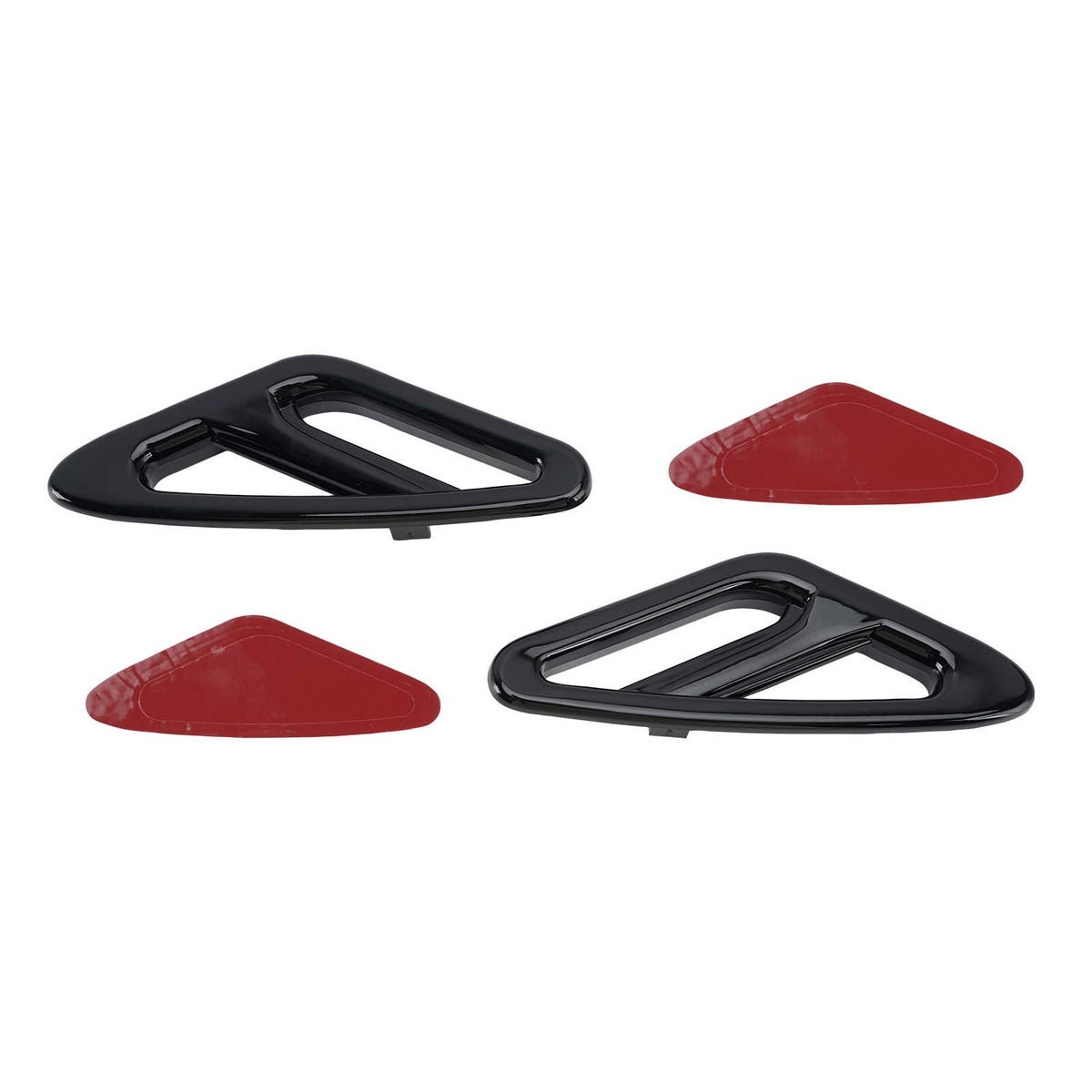 Front Fender Accent Trim For Honda GL1800 Goldwing 1800 2001-2017 Black