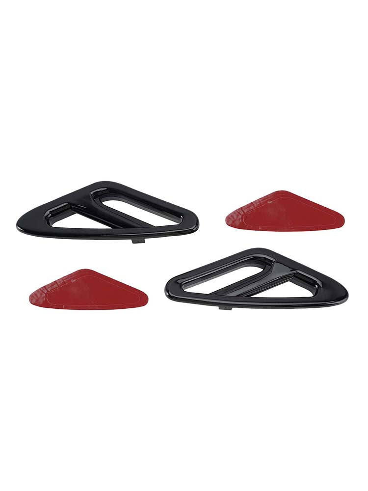 Front Fender Accent Trim For Honda GL1800 Goldwing 1800 2001-2017 Black