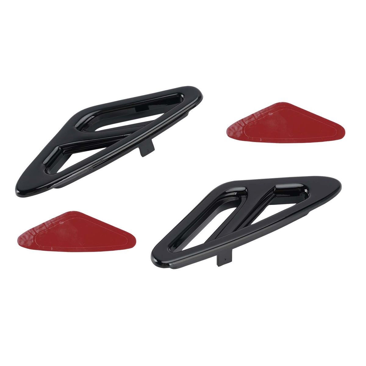 Front Fender Accent Trim For Honda GL1800 Goldwing 1800 2001-2017 Black