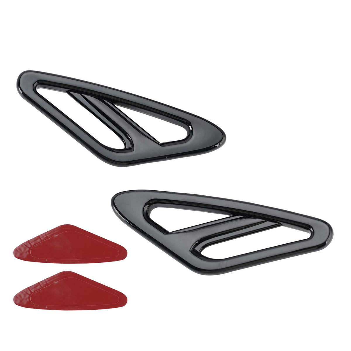 Front Fender Accent Trim For Honda GL1800 Goldwing 1800 2001-2017 Black