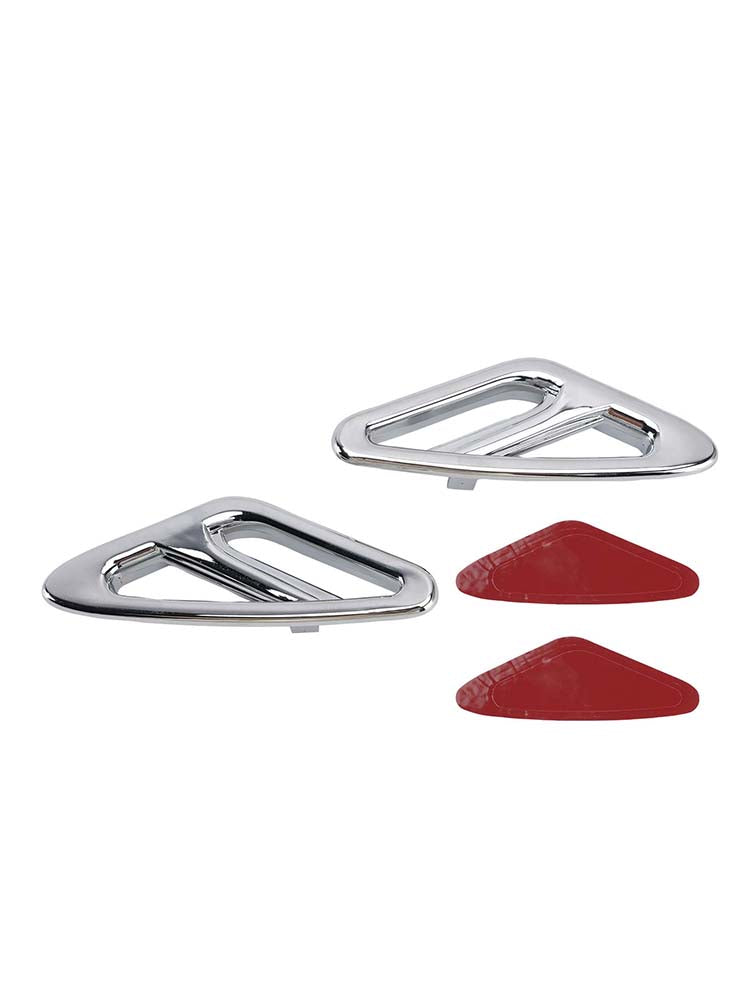 Front Fender Accent Trim For Honda GL1800 Goldwing 1800 2001-2017 Chrome
