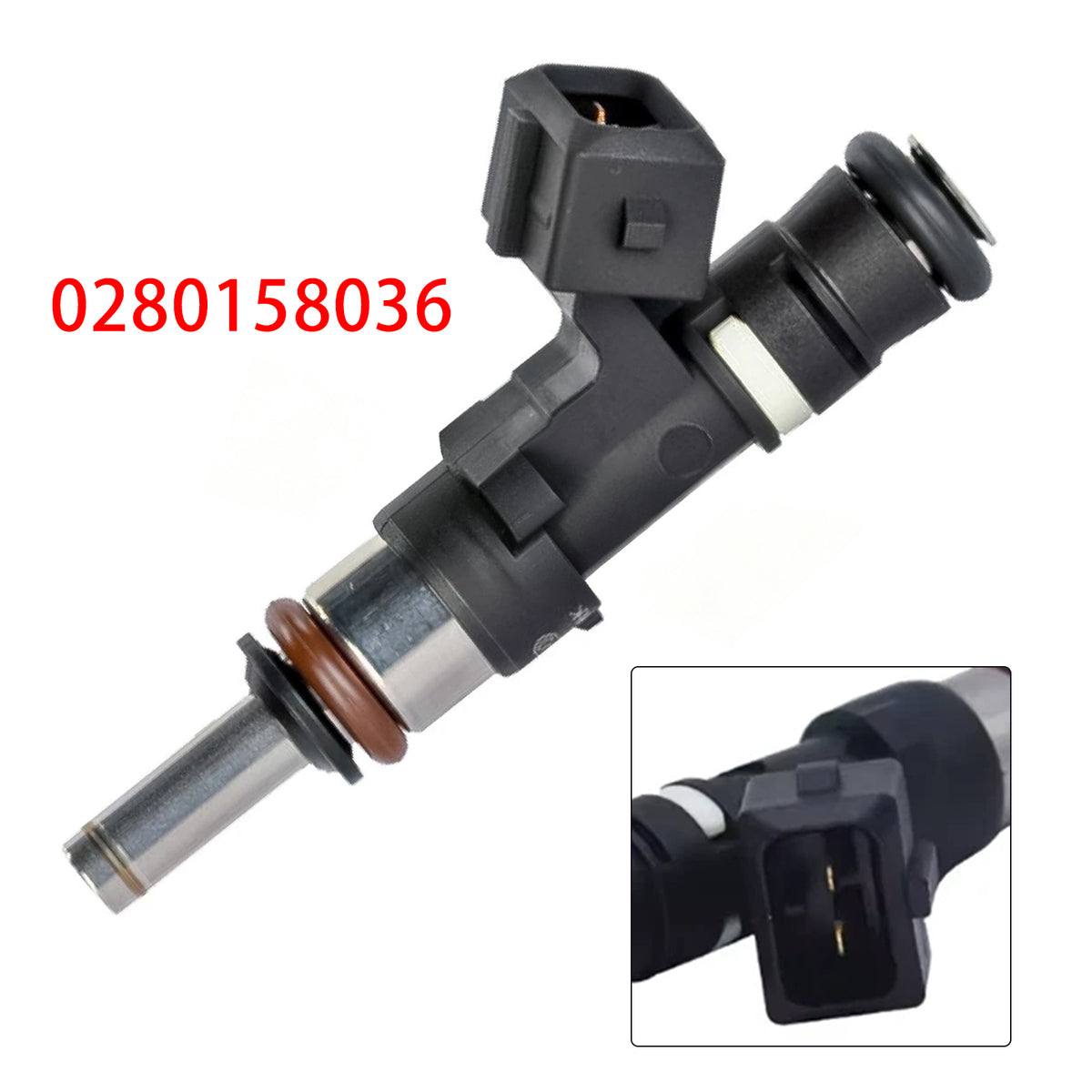 1Pcs Fuel Injector For BMW M5 E60 E61 M6 E63 E64 5.0L 2004-2010 0280158036
