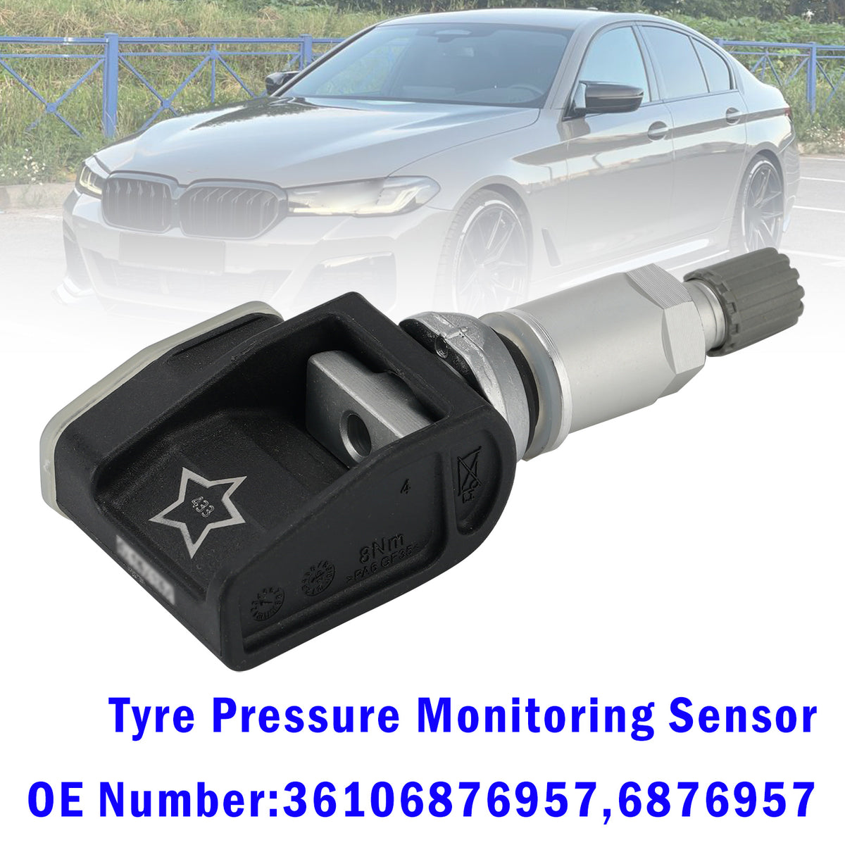 Tyre Pressure Monitoring Sensor For BMW 5 6 7 8 Series G30 G01 G02 G05 M3 M4