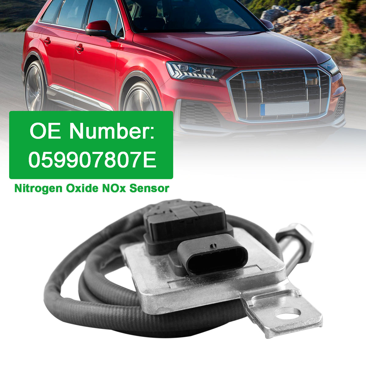 Nitrogen Oxide NOx Sensor 059907807E For VW Touareg TDI 09-12 Audi Q7