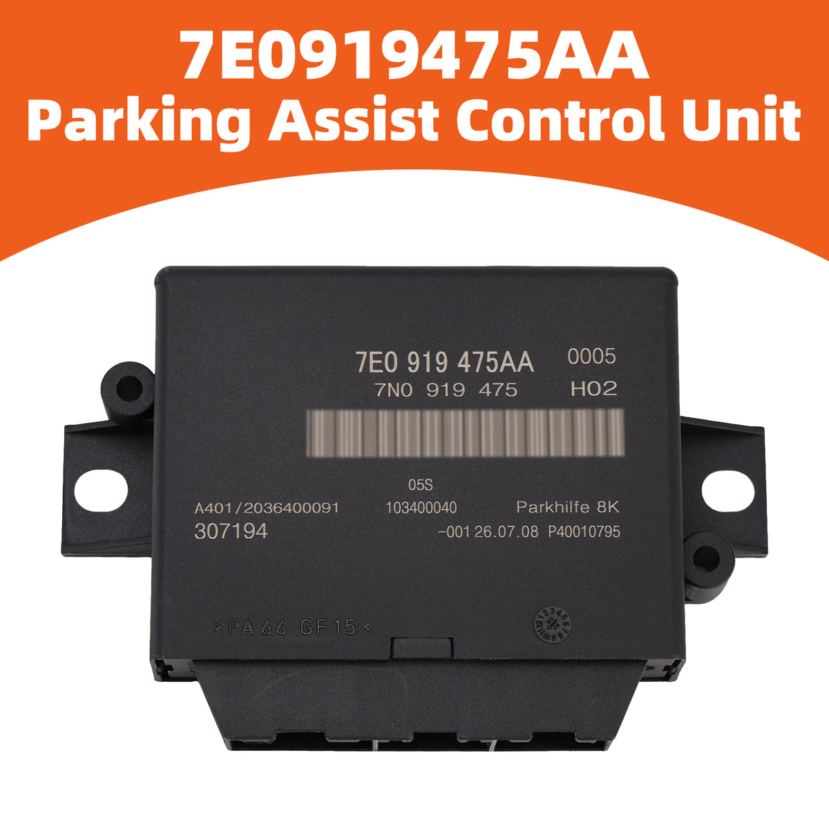 Parking Aid Park Assist Control Module 7E0919475AA for VW Transporter Amarok