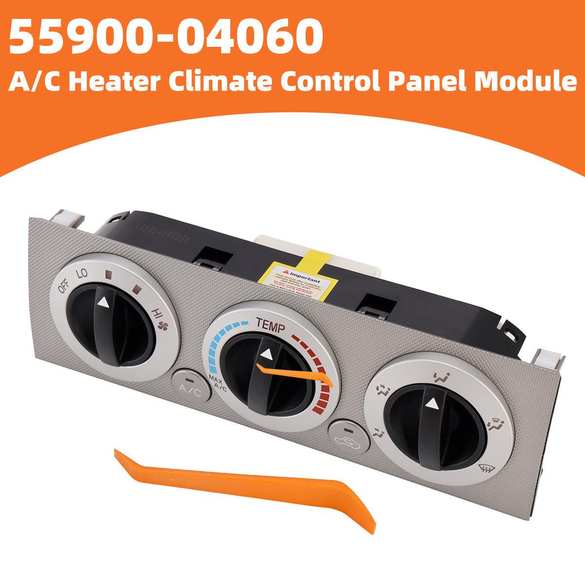 A/C Heater Climate Control Panel Module for Toyota Tacoma 2009-2011 55900-04060
